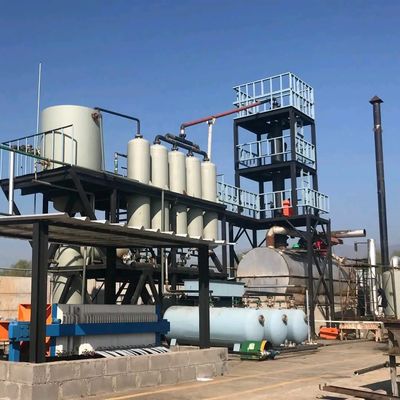 15.5kw Σύστημα πυρόλυσης και απόσταξης για την ανακύκλωση παλαιών ελαστικών