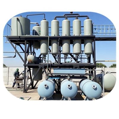 D1200*3000mm Τετάρτη 380v/50hz Μηχανή απόσταξης διυλιστηρίου πετρελαίου για αργό πετρέλαιο