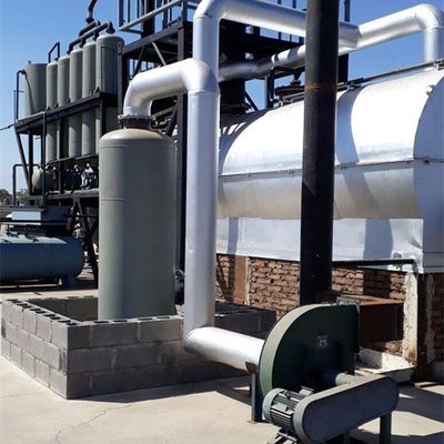 D1200*3000mm Τετάρτη 380v/50hz Μηχανή απόσταξης διυλιστηρίου πετρελαίου για αργό πετρέλαιο