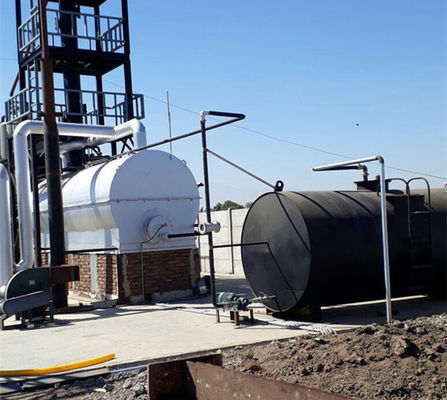 16KW υψηλής χωρητικότητας απόβλητα αργού πετρελαίου χρησιμοποιούμενο πετρέλαιο κινητήρα μηχανή διύλισης πετρελαίου για ντίζελ