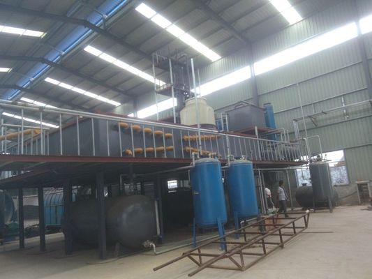 16KW υψηλής χωρητικότητας απόβλητα αργού πετρελαίου χρησιμοποιούμενο πετρέλαιο κινητήρα μηχανή διύλισης πετρελαίου για ντίζελ
