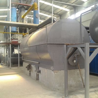 Τυπική ανακύκλωση πετρελαίου από απόβλητα λάσπης σε μονάδα απόσταξης ντίζελ 24 ώρες Απόδοση 9 έως 13,5 τόνους ντίζελ