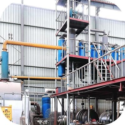 Q245R Ατσάλι λέβητα πλήρως αυτόματο απόβλητα αργού πετρελαίου σε μονάδα απόσταξης ντίζελ