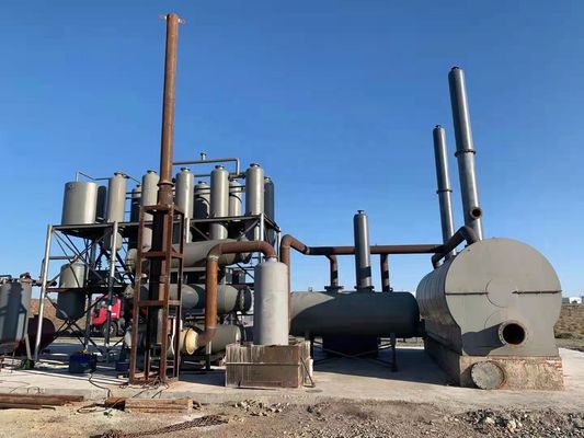 Πλήρως αυτόματο συνεχές διυλιστήριο αργού πετρελαίου για τη χρήση πετρελαίου ντίζελ