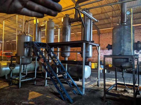 Επαναστατική Τεχνολογία Σταθμός Αποσταγής Αποβλήτων Πετρελαίου για την Παραγωγή Ντίζελ και Βασικού Πετρελαίου
