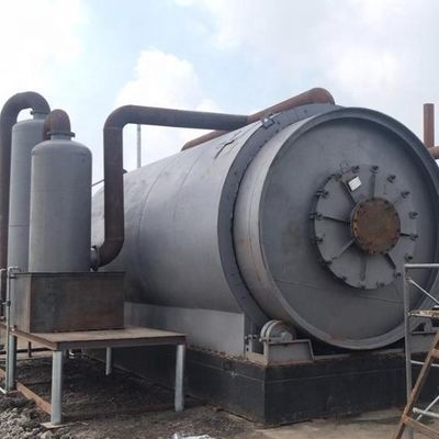 15.5kw Ροταριακός τύπος Ανακύκλωση Μετατροπή αποβλήτων ελαστικών και πλαστικού σε καύσιμα