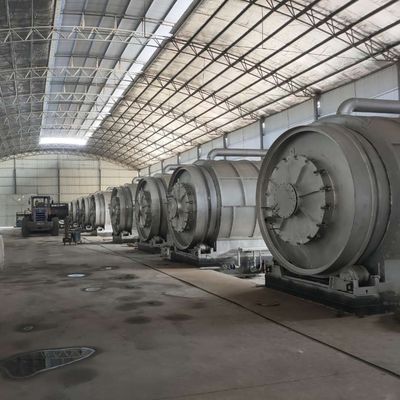 15.5kw Ροταριακός τύπος Ανακύκλωση Μετατροπή αποβλήτων ελαστικών και πλαστικού σε καύσιμα