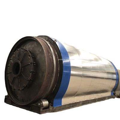 15.5kw Ροταριακός τύπος Ανακύκλωση Μετατροπή αποβλήτων ελαστικών και πλαστικού σε καύσιμα