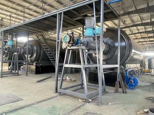 20-30 τόνων χωρητικότητας Μηχανή αυτόματης συνεχούς ανακύκλωσης ελαστικών για την παραγωγή πετρελαίου καυσίμου