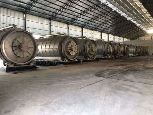 17Μηχανή ανακύκλωσης ελαστικών πετρελαίου πυρόλυσης ισχύος 0,5 kW με υψηλή απόδοση πετρελαίου