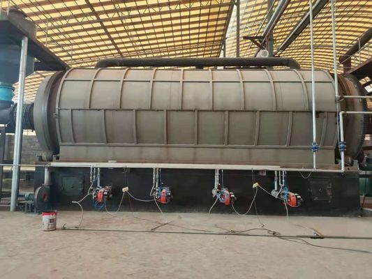 380V Μετατροπή αποβλήτων ελαστικών σε μηχανή ανακύκλωσης πετρελαίου