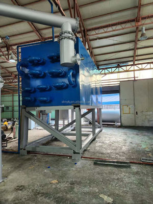 2800mm*7700mm Μηχανή πυρόλυσης από τα σκουπίδια ελαστικών σε πετρέλαιο για βιώσιμη χρήση πόρων
