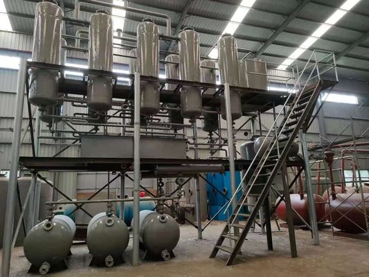 Μηχανή αποχρωματικής πυρόλυσης πετρελαίου σε πετρέλαιο ντίζελ για D1600*3500mm πρώτες ύλες